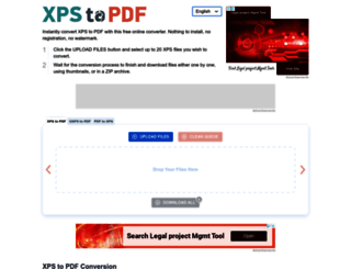 xpstopdf.com screenshot