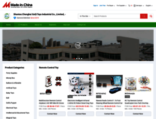 xqtoys.en.made-in-china.com screenshot