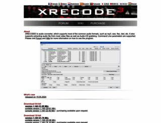 xrecode.com screenshot