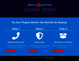 xscape.info screenshot