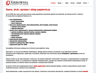 xserownia.pl screenshot