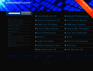 xstream4u.com screenshot