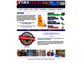 xtra-clean.com screenshot