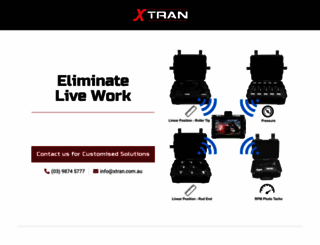xtran.com.au screenshot
