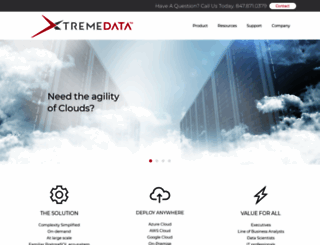 xtremedata.com screenshot