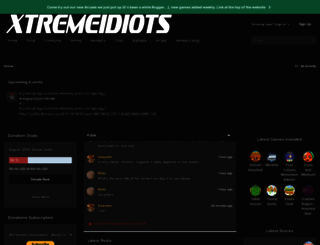 xtremeidiots.com screenshot