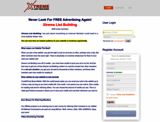 xtremelistbuilding.com screenshot