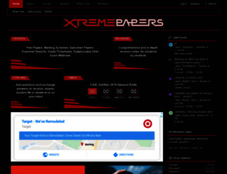 xtremepapers.xyz screenshot