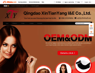 xtyhair.en.alibaba.com screenshot