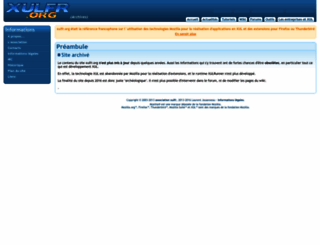 xulfr.org screenshot