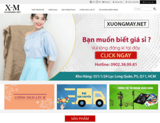 xuongmay.net screenshot