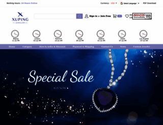 xupingjewelry.com screenshot