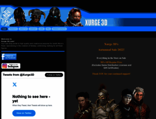 xurge3d.com screenshot