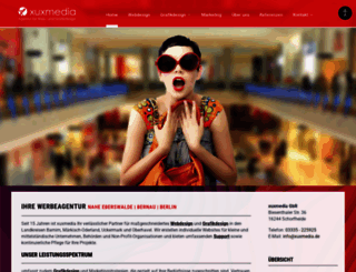 xuxmedia.de screenshot