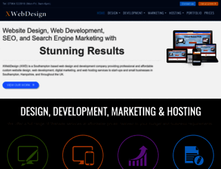 xwebdesign.co.uk screenshot