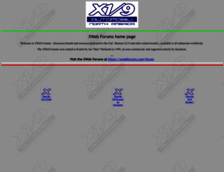 xwebforums.com screenshot