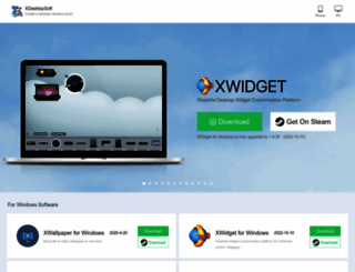 xwidget.com screenshot