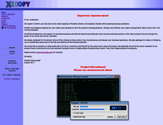xxcopy.com screenshot