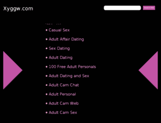 xyggw.com screenshot