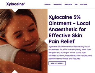 xylocaine.com.au screenshot