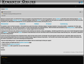 xymantix.com screenshot