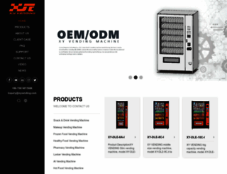 xyvend.com screenshot