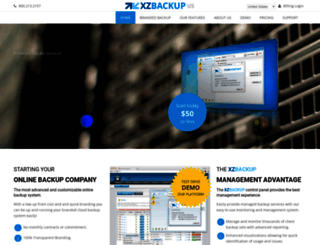 xzbackup.com screenshot