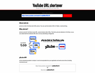 y2u.be screenshot