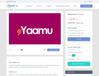 yaamu.com screenshot
