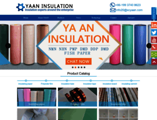 yaaninsulation.com screenshot