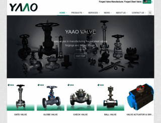 yaaovalve.com screenshot