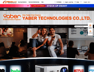yabertech.en.alibaba.com screenshot