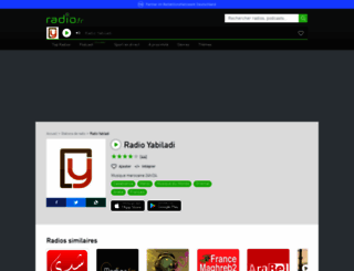 yabiladi.radio.fr screenshot