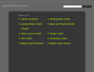 yacht-admin.com screenshot