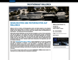 yacht-charter-mallorca.com screenshot