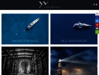 yacht-villa.com screenshot