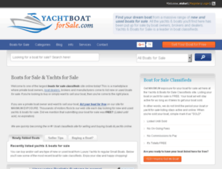 yachtboatforsale.com screenshot