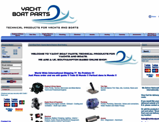 yachtboatparts.com screenshot