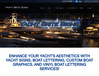 yachtbritesigns.com screenshot