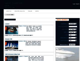 yachtcharterasia.com screenshot