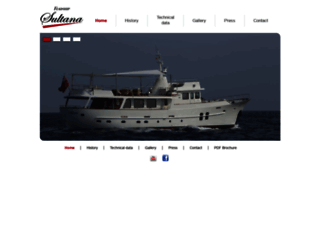 yachtchartersultana.com screenshot