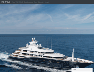 yachtfolio.com screenshot