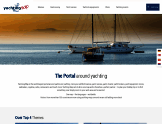 yachting-map.com screenshot