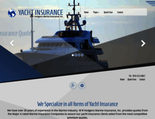 yachtinsure.com screenshot