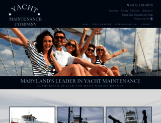 yachtmaintenanceco.com screenshot