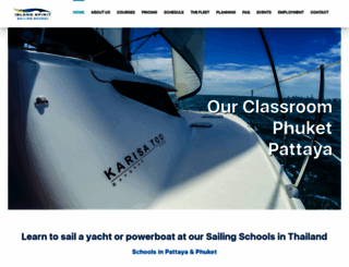 yachtmasterthailand.com screenshot