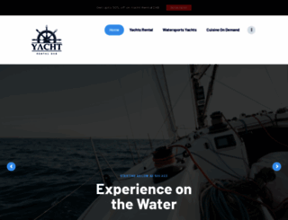 yachtrentaldxb.com screenshot