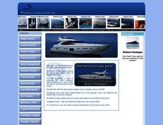 yachts-global.com screenshot