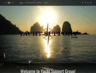 yachtsupportgroup.com screenshot