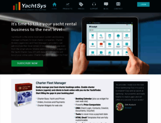 yachtsys.com screenshot